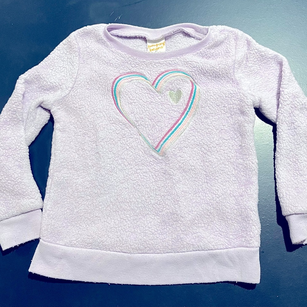Jumping Beans girl’s top, lavender, size 4